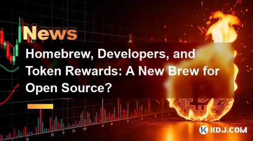 Homebrew, Developers, and Token Rewards: A New Brew for Open Source? Homebrew, Developers, and Token Rewards: A New Brew for Open Source?