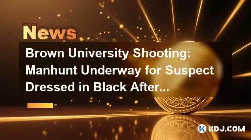Brown University Shooting: Manhunt Underway for Suspect Dressed in Black After Deadly Campus Attack Brown University Shooting: Manhunt Underway for Suspect Dressed in Black After Deadly Campus Attack