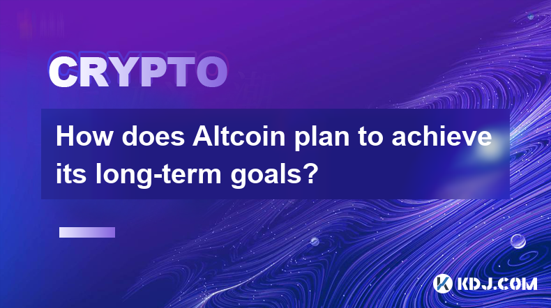 How does Altcoin plan to achieve its long-term goals?