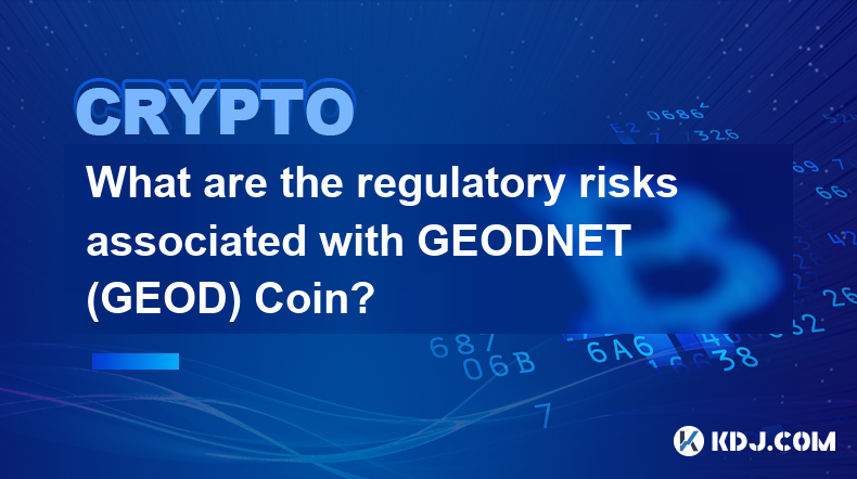 What are the regulatory risks associated with GEODNET (GEOD) Coin?