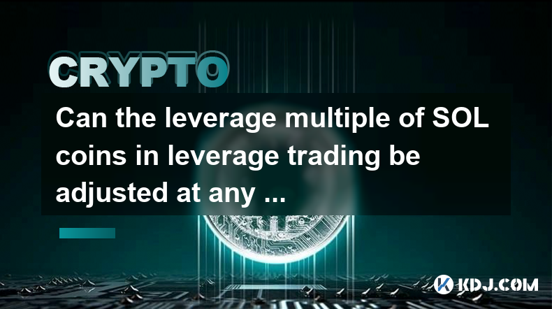 Can the leverage multiple of SOL coins in leverage trading be adjusted at any time? Can the leverage multiple of SOL coins in leverage trading be adjusted at any time?
