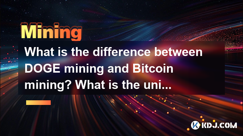 What is the difference between Bitcoin mining and Bitcoin mining? What is the uniqueness of Bitcoin mining? What is the difference between Bitcoin mining and Bitcoin mining? What is the uniqueness of Bitcoin mining?