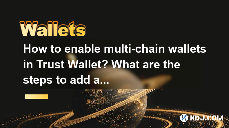 How to enable multi-chain wallets in Trust Wallet? What are the steps to add a new network? How to enable multi-chain wallets in Trust Wallet? What are the steps to add a new network?