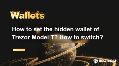 How to set the hidden wallet of Trezor Model T? How to switch? How to set the hidden wallet of Trezor Model T? How to switch?