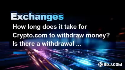 How long does it take for Crypto.com to withdraw money? Is there a withdrawal limit? How long does it take for Crypto.com to withdraw money? Is there a withdrawal limit?