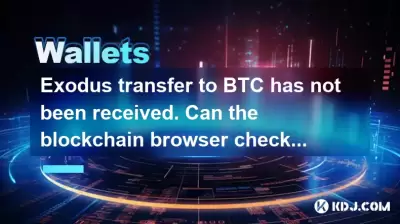 Exodus transfer to BTC has not been received. Can the blockchain browser check it? Exodus transfer to BTC has not been received. Can the blockchain browser check it?