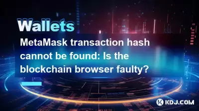 MetaMask transaction hash cannot be found: Is the blockchain browser faulty? MetaMask transaction hash cannot be found: Is the blockchain browser faulty?
