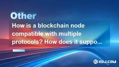 How is a blockchain node compatible with multiple protocols? How does it support interactions between different chains? How is a blockchain node compatible with multiple protocols? How does it support interactions between different chains?
