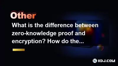 What is the difference between zero-knowledge proof and encryption? How do they complement each other? What is the difference between zero-knowledge proof and encryption? How do they complement each other?