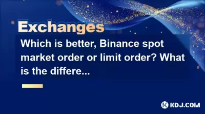 Which is better, Binance spot market order or limit order? What is the difference? Which is better, Binance spot market order or limit order? What is the difference?
