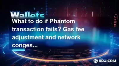 What to do if Phantom transaction fails? Gas fee adjustment and network congestion solution What to do if Phantom transaction fails? Gas fee adjustment and network congestion solution
