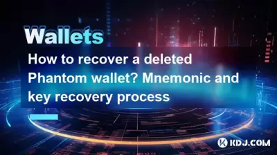 How to recover a deleted Phantom wallet? Mnemonic and key recovery process How to recover a deleted Phantom wallet? Mnemonic and key recovery process