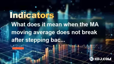 What does it mean when the MA moving average does not break after stepping back? Is the signal for adding positions reliable? What does it mean when the MA moving average does not break after stepping back? Is the signal for adding positions reliable?