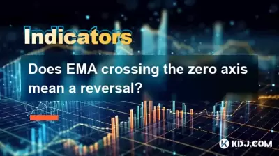 Does EMA crossing the zero axis mean a reversal? Does EMA crossing the zero axis mean a reversal?