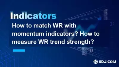How to match WR with momentum indicators? How to measure WR trend strength? How to match WR with momentum indicators? How to measure WR trend strength?