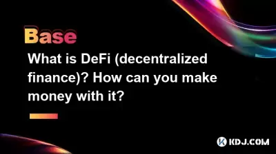What is DeFi (decentralized finance)? How can you make money with it? What is DeFi (decentralized finance)? How can you make money with it?