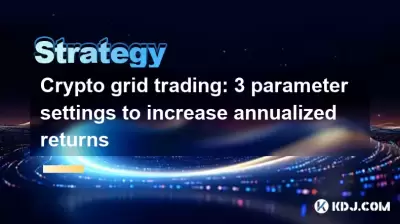 Crypto grid trading: 3 parameter settings to increase annualized returns Crypto grid trading: 3 parameter settings to increase annualized returns