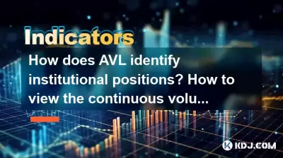 How does AVL identify institutional positions? How to view the continuous volume signal? How does AVL identify institutional positions? How to view the continuous volume signal?
