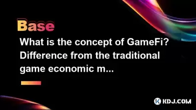 What is the concept of GameFi? Difference from the traditional game economic model What is the concept of GameFi? Difference from the traditional game economic model