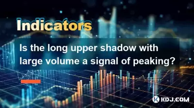 Is the long upper shadow with large volume a signal of peaking? Is the long upper shadow with large volume a signal of peaking?