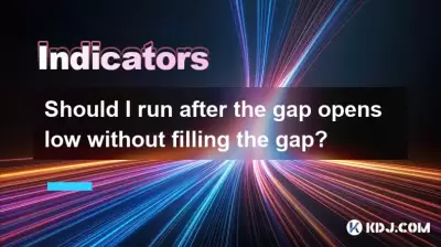 Should I run after the gap opens low without filling the gap? Should I run after the gap opens low without filling the gap?