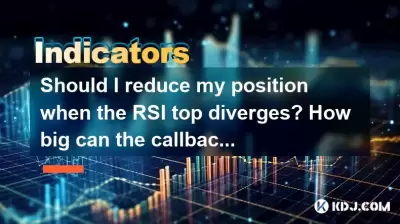 Should I reduce my position when the RSI top diverges? How big can the callback be? Should I reduce my position when the RSI top diverges? How big can the callback be?