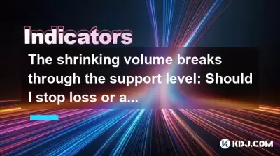The shrinking volume breaks through the support level: Should I stop loss or add positions? The shrinking volume breaks through the support level: Should I stop loss or add positions?