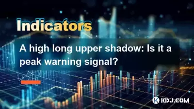 A high long upper shadow: Is it a peak warning signal? A high long upper shadow: Is it a peak warning signal?