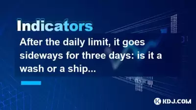 After the daily limit, it goes sideways for three days: is it a wash or a shipment? After the daily limit, it goes sideways for three days: is it a wash or a shipment?