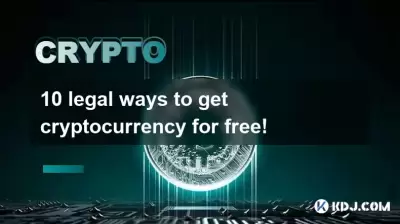 10 legal ways to get cryptocurrency for free! 10 legal ways to get cryptocurrency for free!