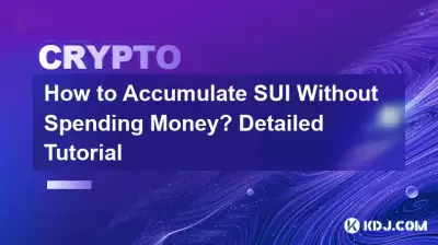 How to Accumulate SUI Without Spending Money? Detailed Tutorial How to Accumulate SUI Without Spending Money? Detailed Tutorial