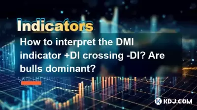 How to interpret the DMI indicator +DI crossing -DI? Are bulls dominant? How to interpret the DMI indicator +DI crossing -DI? Are bulls dominant?