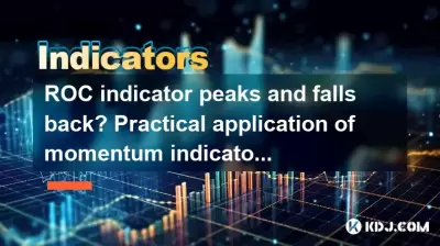 ROC indicator peaks and falls back? Practical application of momentum indicator ROC indicator peaks and falls back? Practical application of momentum indicator