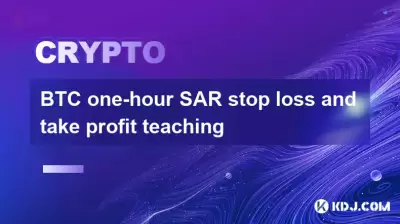 BTC one-hour SAR stop loss and take profit teaching BTC one-hour SAR stop loss and take profit teaching