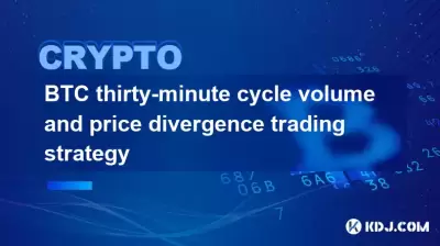 BTC thirty-minute cycle volume and price divergence trading strategy BTC thirty-minute cycle volume and price divergence trading strategy