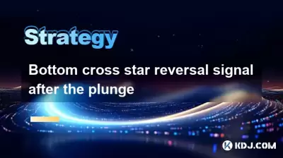 Bottom cross star reversal signal after the plunge Bottom cross star reversal signal after the plunge