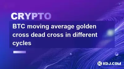 BTC moving average golden cross dead cross in different cycles BTC moving average golden cross dead cross in different cycles