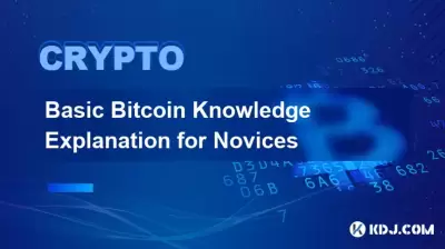 Basic Bitcoin Knowledge Explanation for Novices Basic Bitcoin Knowledge Explanation for Novices