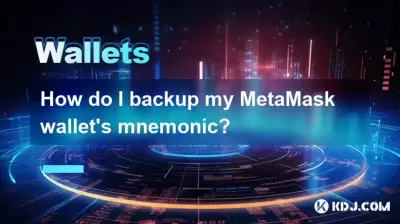 How do I backup my MetaMask wallet's mnemonic? How do I backup my MetaMask wallet's mnemonic?