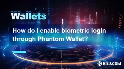 How do I enable biometric login through Phantom Wallet? How do I enable biometric login through Phantom Wallet?
