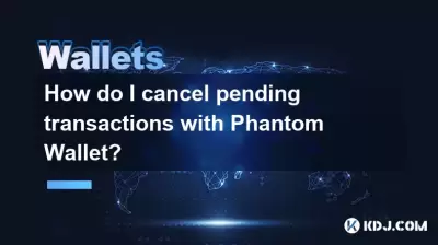 How do I cancel pending transactions with Phantom Wallet? How do I cancel pending transactions with Phantom Wallet?