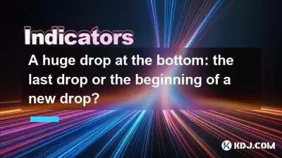 A huge drop at the bottom: the last drop or the beginning of a new drop? A huge drop at the bottom: the last drop or the beginning of a new drop?