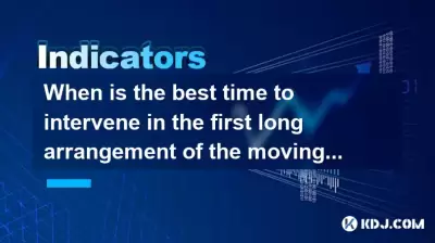 When is the best time to intervene in the first long arrangement of the moving average system? When is the best time to intervene in the first long arrangement of the moving average system?