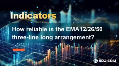 How reliable is the EMA12/26/50 three-line long arrangement? How reliable is the EMA12/26/50 three-line long arrangement?