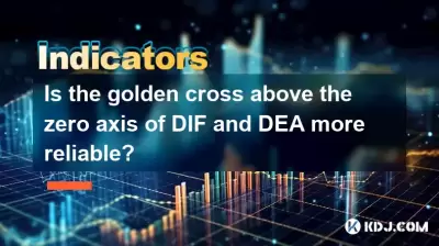 Is the golden cross above the zero axis of DIF and DEA more reliable? Is the golden cross above the zero axis of DIF and DEA more reliable?