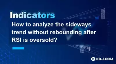 How to analyze the sideways trend without rebounding after RSI is oversold? How to analyze the sideways trend without rebounding after RSI is oversold?