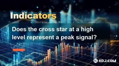 Does the cross star at a high level represent a peak signal? Does the cross star at a high level represent a peak signal?