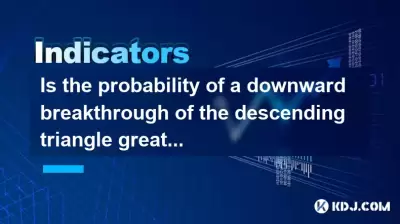 Is the probability of a downward breakthrough of the descending triangle greater? Is the probability of a downward breakthrough of the descending triangle greater?