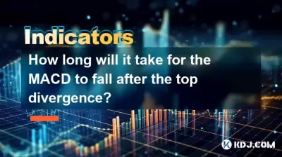 How long will it take for the MACD to fall after the top divergence? How long will it take for the MACD to fall after the top divergence?