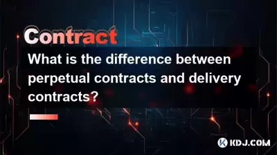What is the difference between perpetual contracts and delivery contracts? What is the difference between perpetual contracts and delivery contracts?